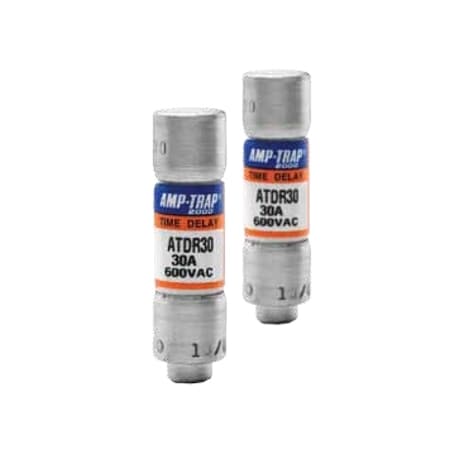 Mersen Midget Fuse, ATDR Series, Time-Delay, 15A, 600V AC, Non-Indicating 518994